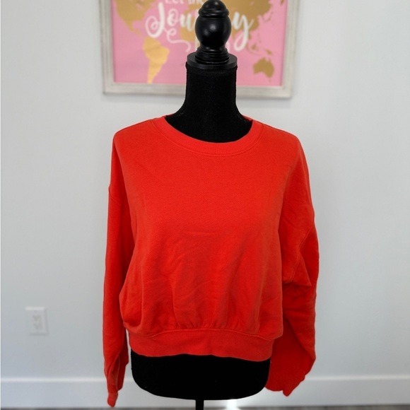Universal Thread Red Crop Women’s Sweater (S) - Picture 1 of 5